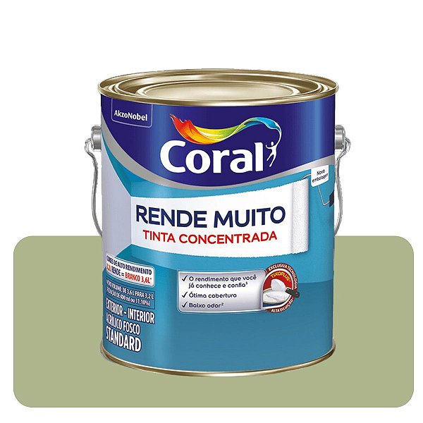 Rende Muito Verde Kiwi 3,2L Standard Coral
