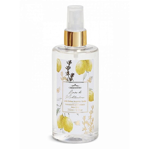 Home Spray Limão do Mediterrâneo 250ml Greenswet