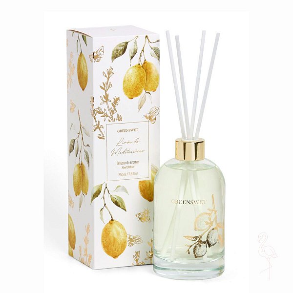 Difusor Limão do Mediterrâneo 240ml GreensWet
