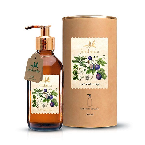 Sabonete Líquido Café Verde e Figo 200 ML | Jordanie