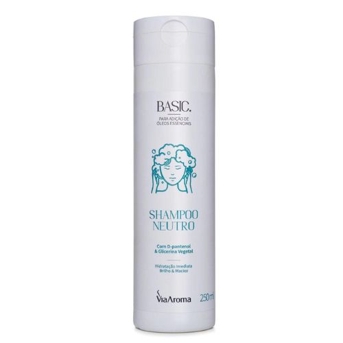 Shampoo Neutro Linha Basic 250ml Via Aroma