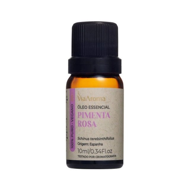 Óleo Essencial Pimenta Rosa Aromatherapy Via Aroma  10ml