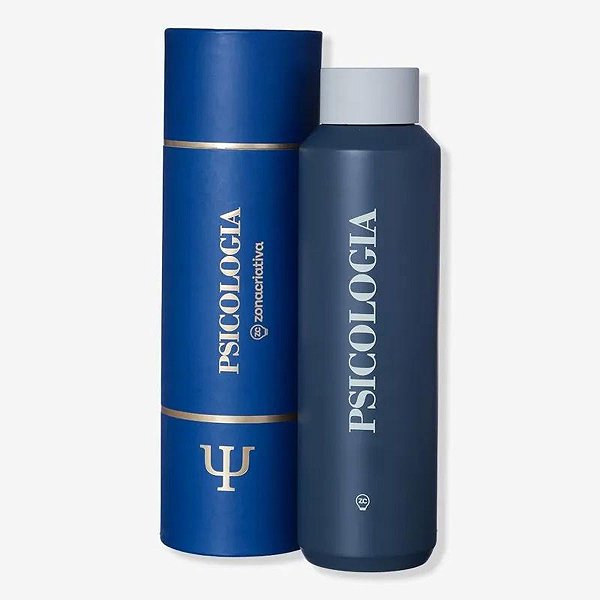 Garrafa Acqua Profissoes 600ml Psicologia Zonacriativa