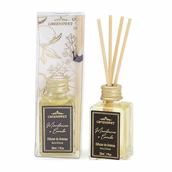 Mini Difusor Mandarina e Canela 30ml GreensWet