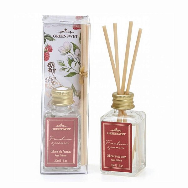 Mini Difusor Framboesa e Jasmim 30ml GreensWet