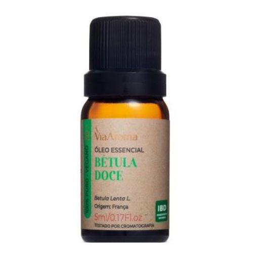 Oleo Essencial Bétula Doce 5ml - Via Aroma