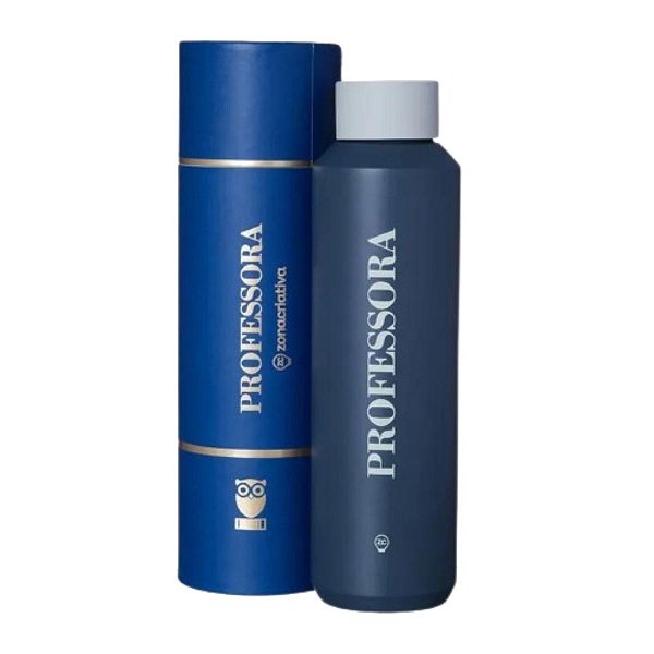Garrafa Acqua Profissoes 600ml Professora Zonacriativa