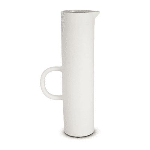 Vaso Jarro em Cerâmica C/ Alça Off White 45,5cm 17376 M MART