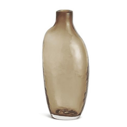 Vaso de Vidro Laranja 17367 25,5x10,5x8,5cm (LxPxA) Mart
