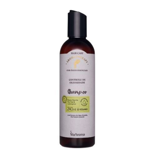 Shampoo Controle de Oleosidade Aromatherapy Via Aroma - 240ml
