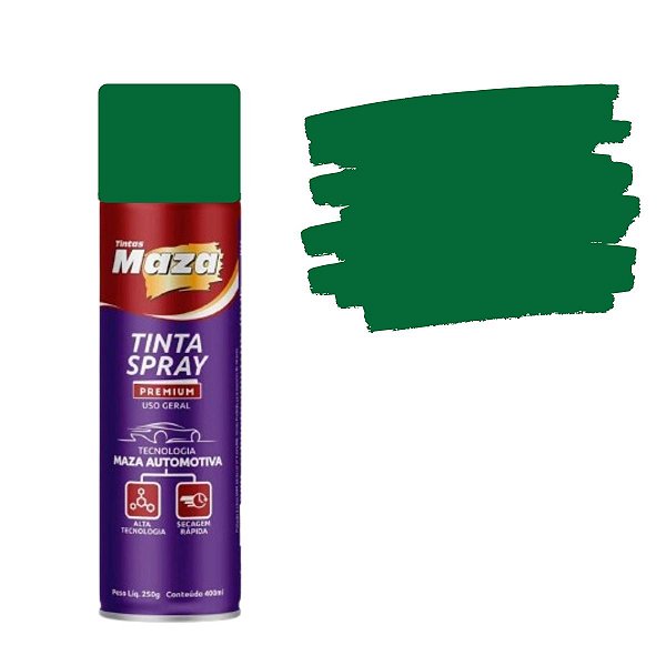 Spray uso geral Verde Folha 400ml Maza