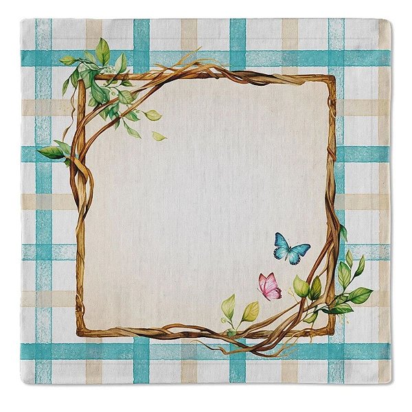 Guardanapo De Pascoa em Linho 533089 40x40 C/ 2Unid Belchior