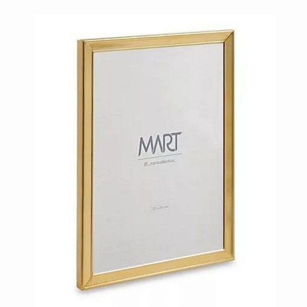 Porta Retrato 20x25cm Metal Dourado 11264 Mart