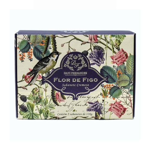 Sabonete Barra Flor De Figo C/2Un SAB/KIT/13 Dani Fernandes
