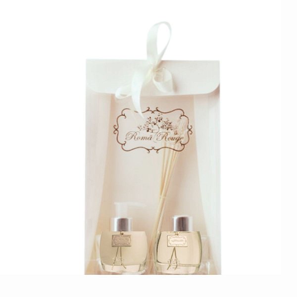 Kit Difusor C/ Sabonete Liquido Romã 95ml CX09509 Roma Rouge