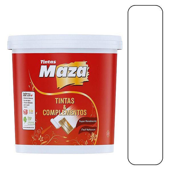 Massa Para Madeira Branca Base De Agua 1,6kg Maza