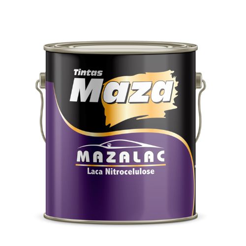 Laca Nitro Branca Acetinada 3,6L Maza