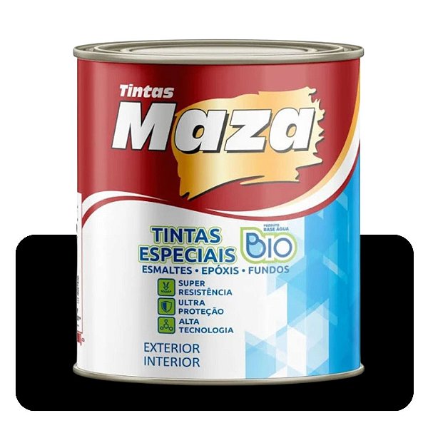 Esmalte Balance Preto 3,6L Brilhante Maza