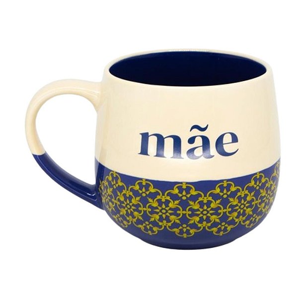 Caneca Maggie Mãe Azulejo 10025675 400ml Zonacriativa