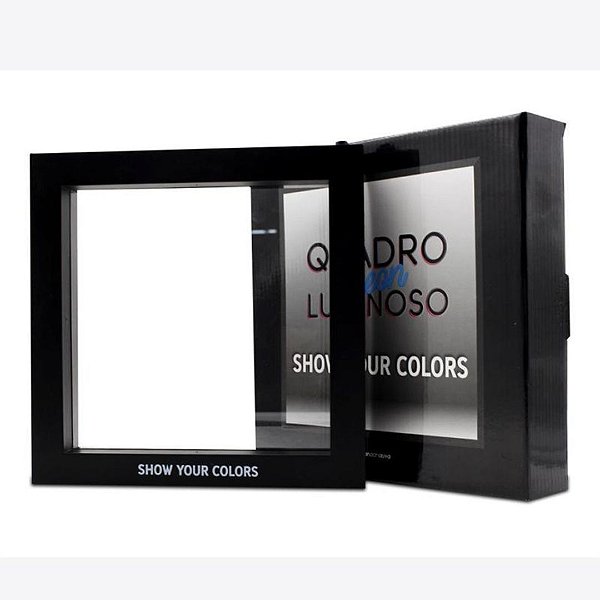 Luminaria Quadro Lousa 23,2X3,9cm C/3 Canetas 10082418 ZonaCriativa
