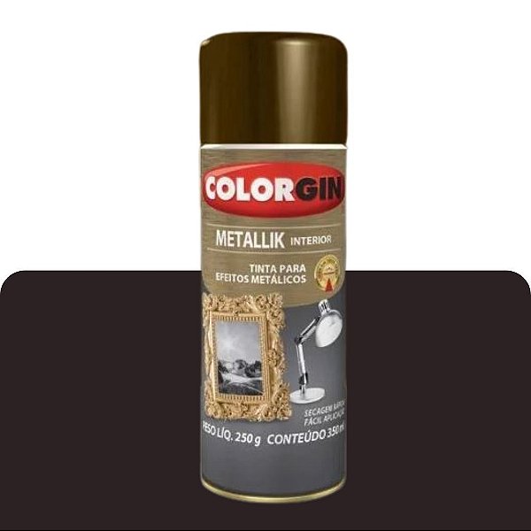 Spray Metalik Bronze 250g 055 Colorgin