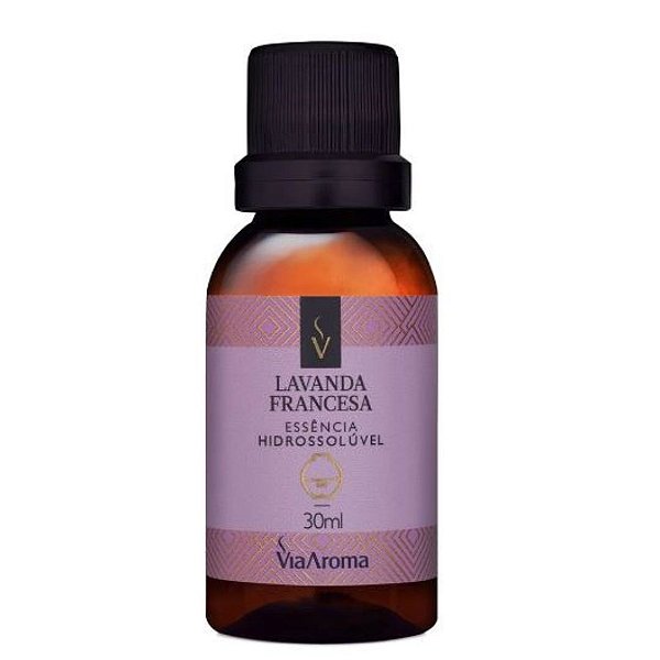 Essência Hidrossolúvel Lavanda Francesa 30ml Via Aroma