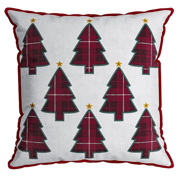 Almofada Natalina Cordone Pinheiro 445508 43x43cm Belchior