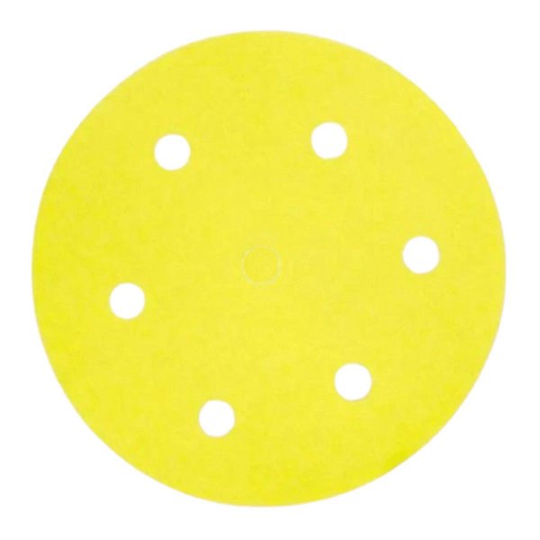 Disco Pluma 9" 150 6Furos Amarela (22,86cm)