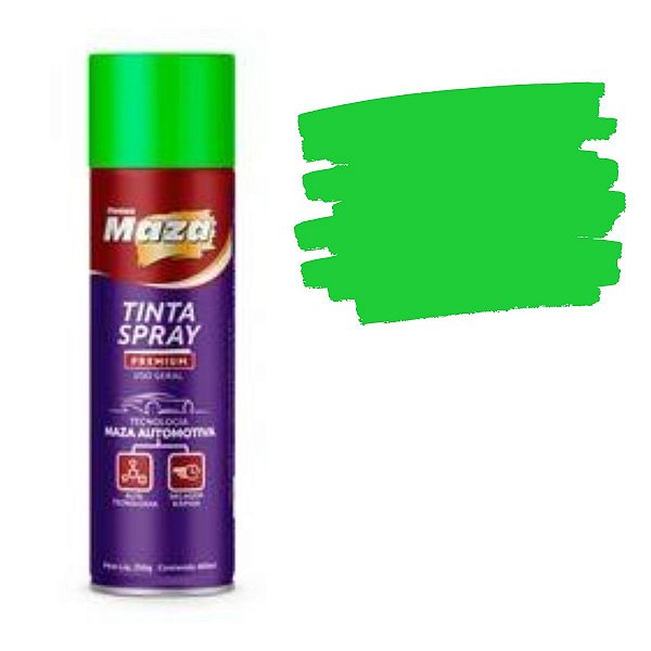Spray Luminosa Verde 400ml Maza