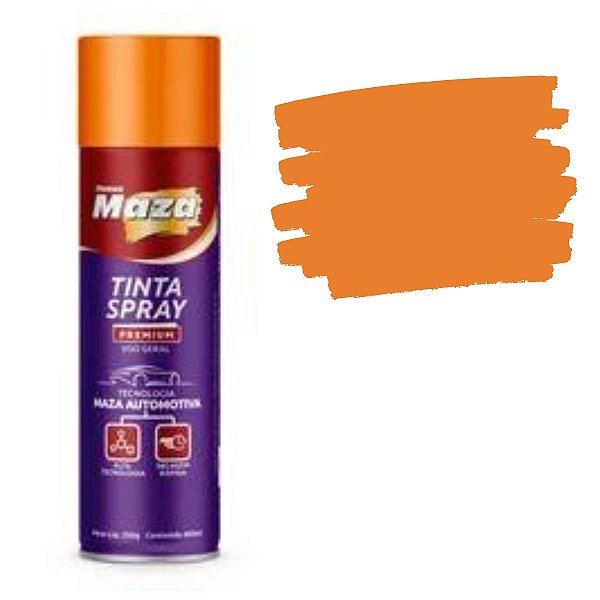 Spray Luminosa Laranja 400ml Maza