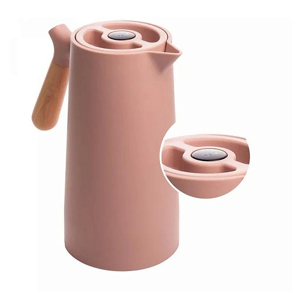 Garrafa Térmica C/ Termômetro Nórdica Nude 1L 20610 Wolff