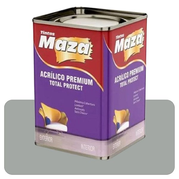 Tinta Acrilica Maza Protect Elefante 18L Fosco Premium