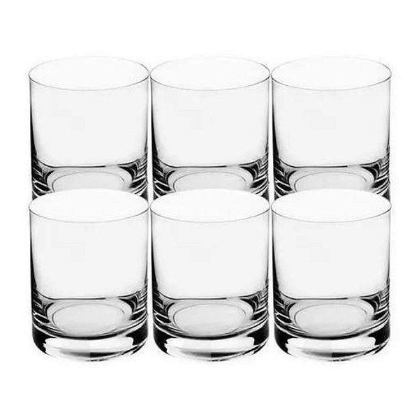 Copo Baixo C/6 P/ Whisky Gastro Cristalite 2S260/320 320ml Bohemia