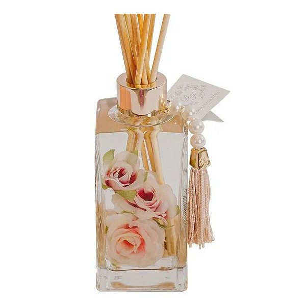 Difusor Mini Rosas Tênue 250ml Salmão  Dani Fernandes DIF 01/250
