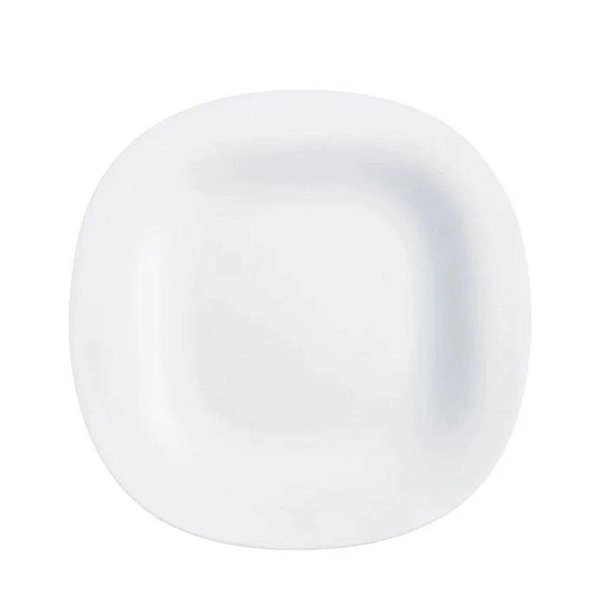 Prato P/ Sobremesa Opalino Carine White 5874 1Und 19cm Lyor