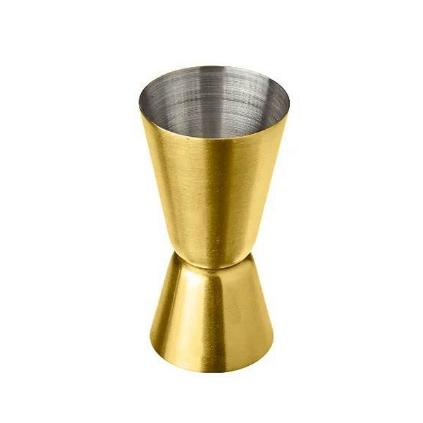 Copo Dosador Duplo De Bebidas Inox 2316 Lyor