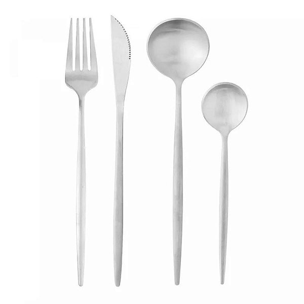 Faqueiro Opera 16 Peças  Aço Inox 5625 Lyor