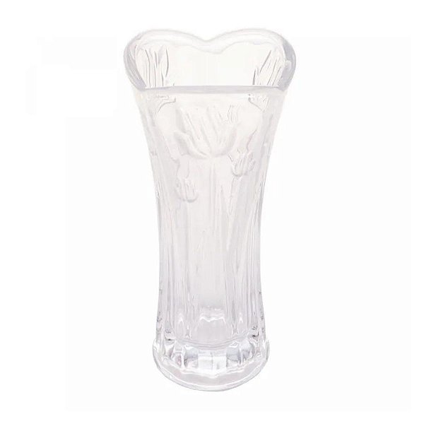 Mini Vaso Tulipa De Cristal Transparente 18X8CM 2981 Lyor