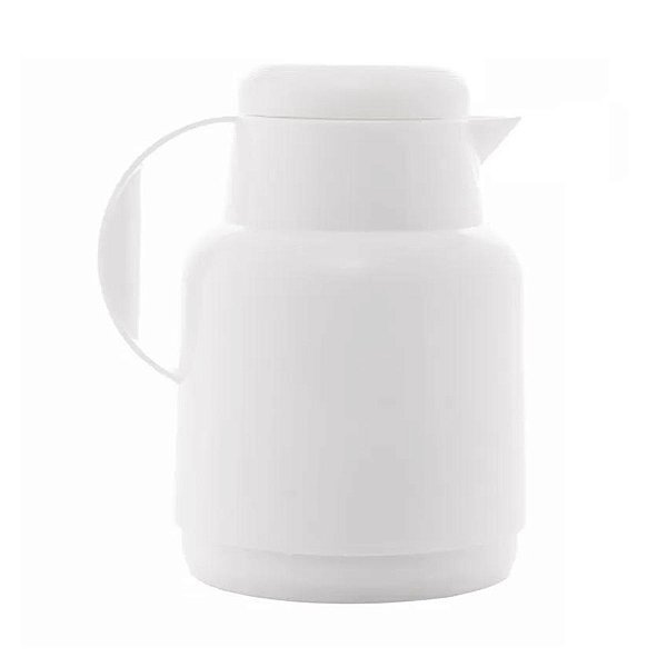 Garrafa Térmica De Plástico Basic Branca 300ML 5473 Lyor