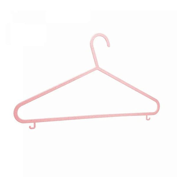 Cabide de Bambu PP Rosa 36,5x0,5x20,5cm C/16 220008 Lyor