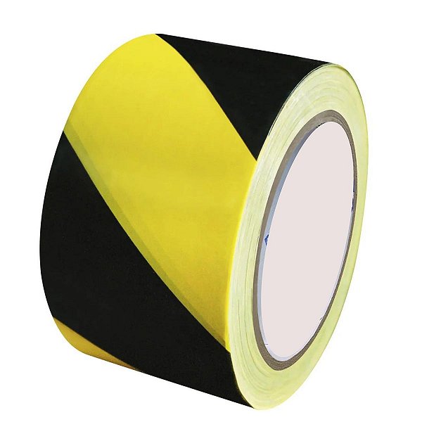 Fita Demarcação Zebrada 7cm 200mt