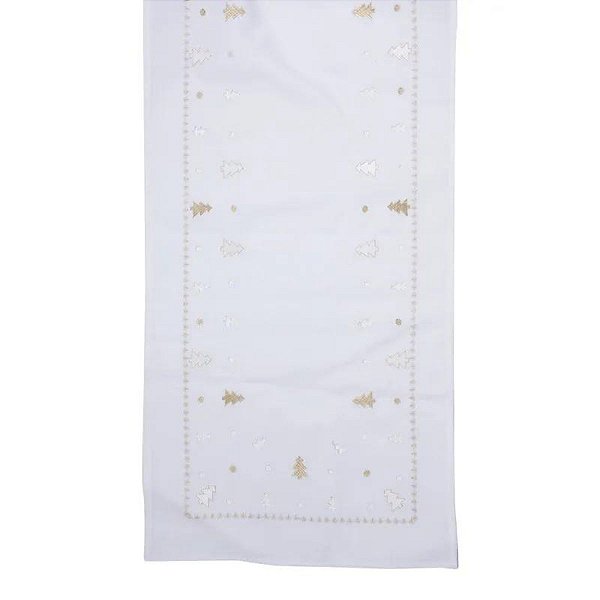Toalha Caminho De Mesa Pinheiro 175x35cm C/1UN 1058194 Cromus