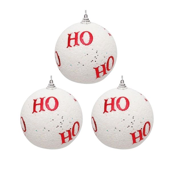 Bola Natalina 10cm Disney Hoho C/4 1923066 Cromus