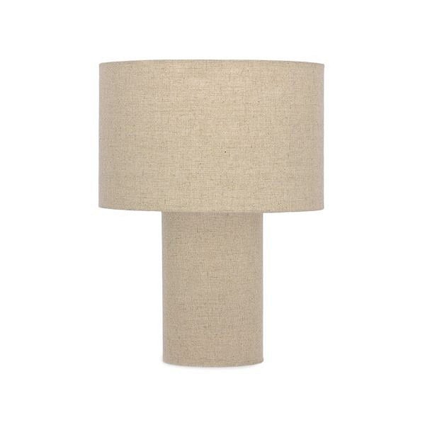 Abajur Luminária C/ Revestimento Em Linho 19350 48x36cm Mart