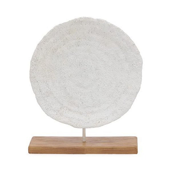 Escultura Coral Em Poliresina 34,50x27,5x10cm 19042 Mart