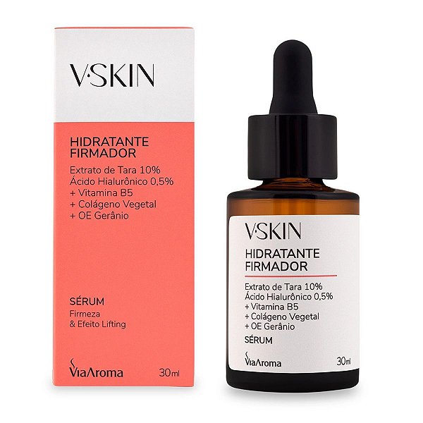 Sérum Hidratante Firmador  V.Skin 30ml Via Aroma
