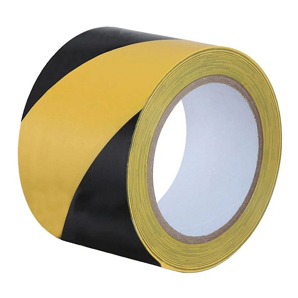Fita Demarcação Zebrada  870 70mmX200m  Adere
