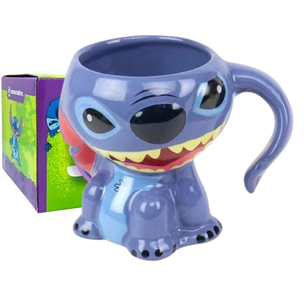 Caneca Stitch Formato 3d 450ml 10025459 Zonacriativa