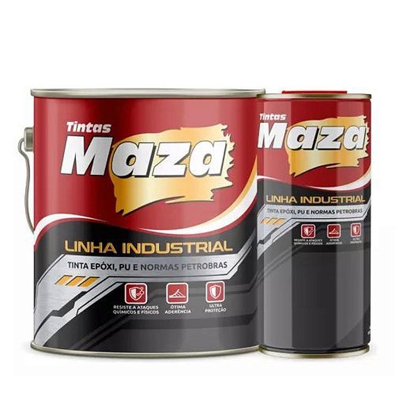 Verniz Pu Transparente Brilhante Para Piso Kit 3,6L Maza