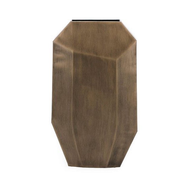 Vaso Em Metal Envelhecido 50,5x29,5x11,5cm 18885 Mart